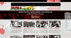 Desktop Screenshot of iberikapaintball.com